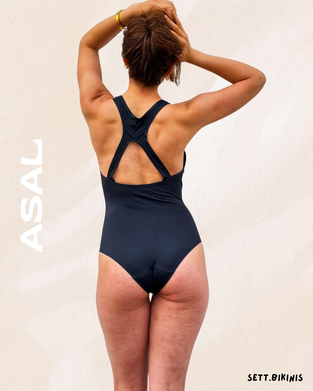 ASAL Standard One-Piece Period-Proof Swimsuit