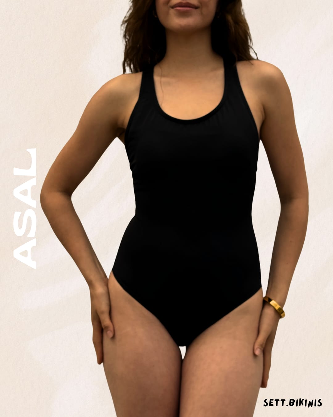 ASAL Standard One-Piece Period-Proof Swimsuit